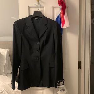 NWT Grand Prix/Bevals show coat. Black. Women’s 12-T